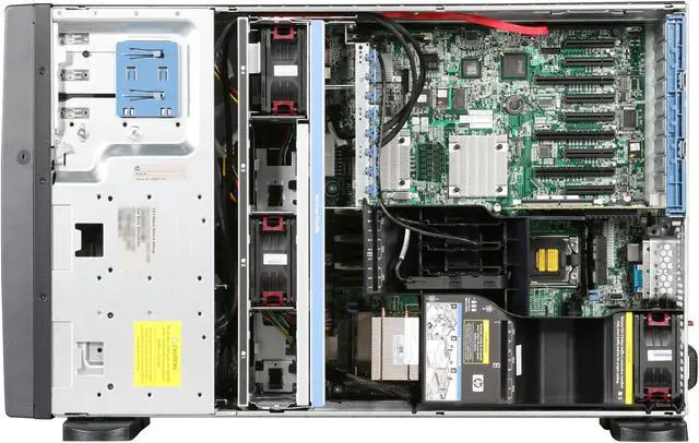 Alt view image 6 of 9 - HP ProLiant ML370 G6 Tower Server System Intel Xeon E5649 2.53GHz 6C/12T 6GB (3 x 2GB) DDR3 No Hard Drive 625589-001