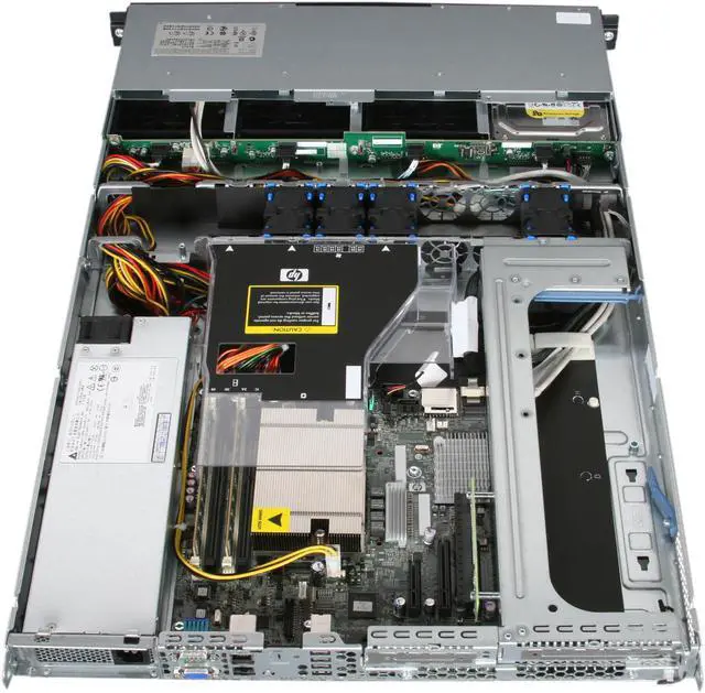 Alt view image 5 of 7 - HP ProLiant DL120 G7 Rack Server System Intel Xeon E3-1220 3.1GHz 4C/4T 4GB (2 x 2GB) DDR3 1 x 250GB 3.5" SATA 628691-001