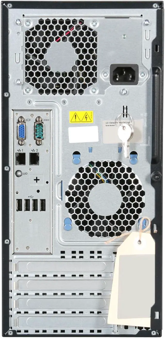 Alt view image 8 of 9 - HP ProLiant ML110 G7 Tower Server System Intel Core i3 2120 3.3GHz 2C/4T 2GB DDR3 1 x LFF SATA 250GB HDD 664723-S01