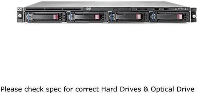 Main image of HP ProLiant DL320 G6 Rack Server System Intel Xeon E5620 2.4GHz 4C/8T 6GB (3 x 2GB) DDR3 No Hard Drive 643412-S01