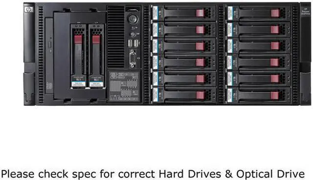 Main image of HP ProLiant DL370 G6 Rack Server System Intel Xeon E5645 2.4GHz 6C/12T 6GB (3 x 2GB) DDR3 No Hard Drive 625590-001
