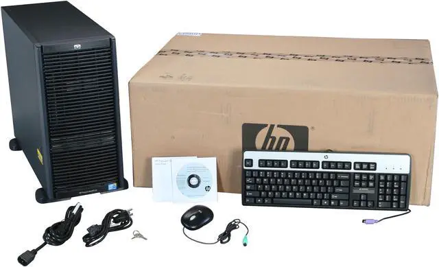 Alt view image 9 of 9 - HP ProLiant ML350 G6 Tower Server System Intel Xeon E5606 2.13GHz 4C/4T 4GB (1 x 4GB) DDR3 No HDD (HP HDD sold separately) 654078-S01