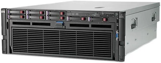 Main image of HP ProLiant DL580 G7 Rack Server System 2 x Intel Xeon E7-4830 2.13GHz 8C/16T (Max 4 Sockets/32 Cores) 64GB (8 x 8GB) DDR3 No Hard Drive (up to 8 SFF SAS/SATA hot plug drives) 643065-001