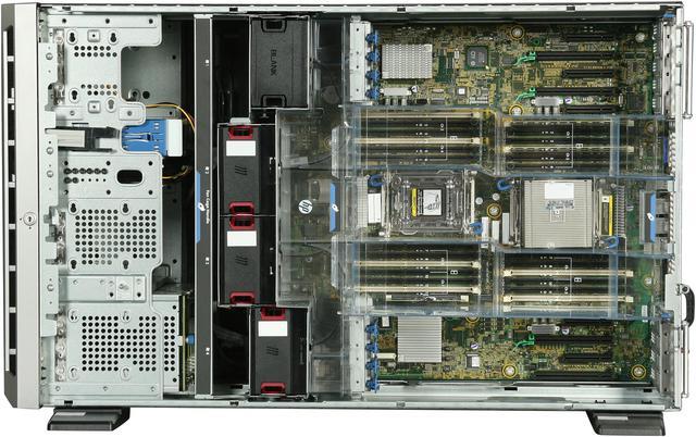 Alt view image 6 of 9 - HP ProLiant ML350p Gen8 Tower Server System Intel Xeon E5-2620 2.0GHz 6C/12T 8 GB (2 x 4GB) DDR3 No Hard Drive 686713-S01