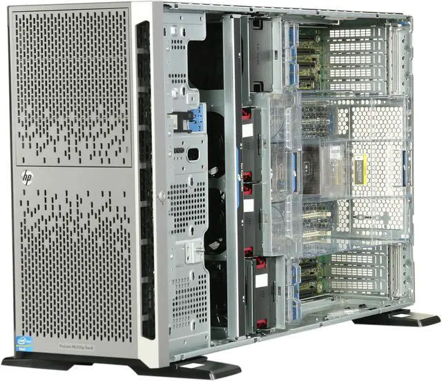 Alt view image 7 of 9 - HP ProLiant ML350p Gen8 Tower Server System Intel Xeon E5-2620 2.0GHz 6C/12T 8 GB (2 x 4GB) DDR3 No Hard Drive (HP 8-Bay Small Form Factor Drive Cage)                               ) 686714-S01