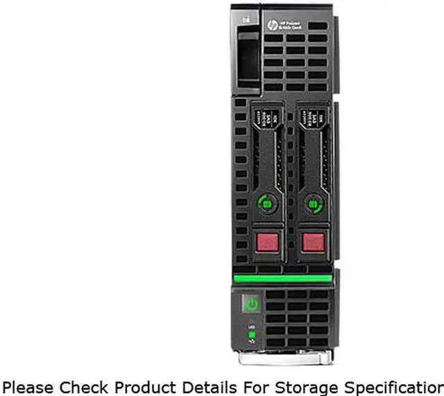 Main image of HP ProLiant BL460c Gen8 Blade Server System 2 x Intel Xeon E5-2660 2.2GHz 8C/16T 64GB (8 x 8GB) DDR3 No Hard Drive 666158-B21