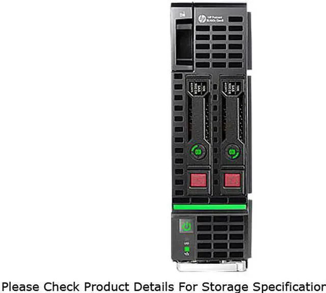 Main image of HP ProLiant BL460c Gen8 Blade Server System Intel Xeon E5-2640 2.5GHz 6C/12T 32GB (4 x 8GB) DDR3 No Hard Drive 666160-B21