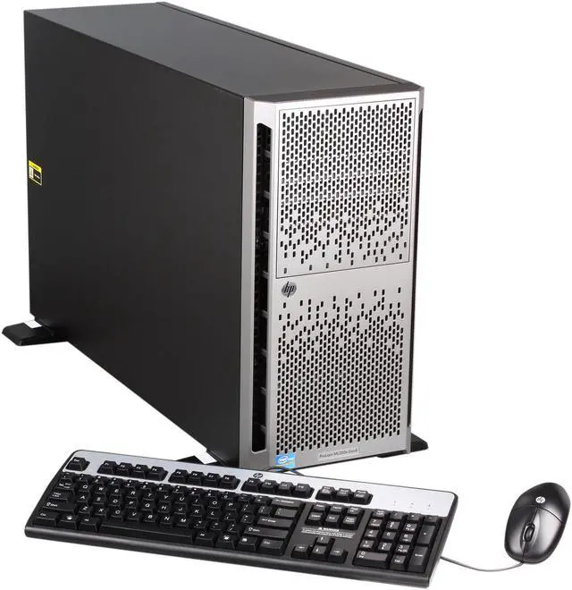 Main image of HP ProLiant ML350e Gen8 Tower Server System Intel Xeon E5-2403 1.8GHz 4C/4T 2GB DDR3 (1) 500GB 6G SATA 7.2K 3.5" HDD 648375-001