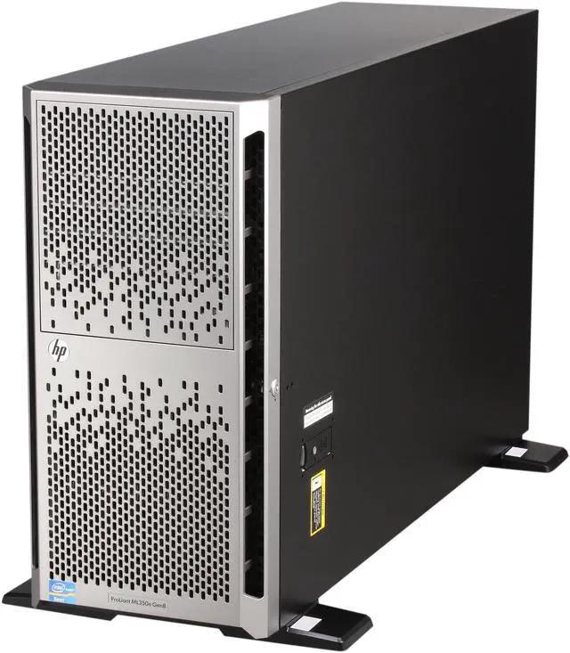 Alt view image 3 of 10 - HP ProLiant ML350e Gen8 Tower Server System Intel Xeon E5-2403 1.8GHz 4C/4T 2GB DDR3 (1) 500GB 6G SATA 7.2K 3.5" HDD 648375-001