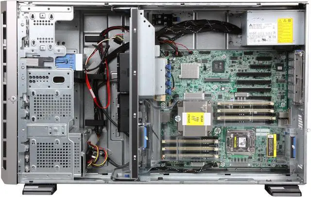 Alt view image 6 of 10 - HP ProLiant ML350e Gen8 Tower Server System Intel Xeon E5-2403 1.8GHz 4C/4T 2GB DDR3 (1) 500GB 6G SATA 7.2K 3.5" HDD 648375-001