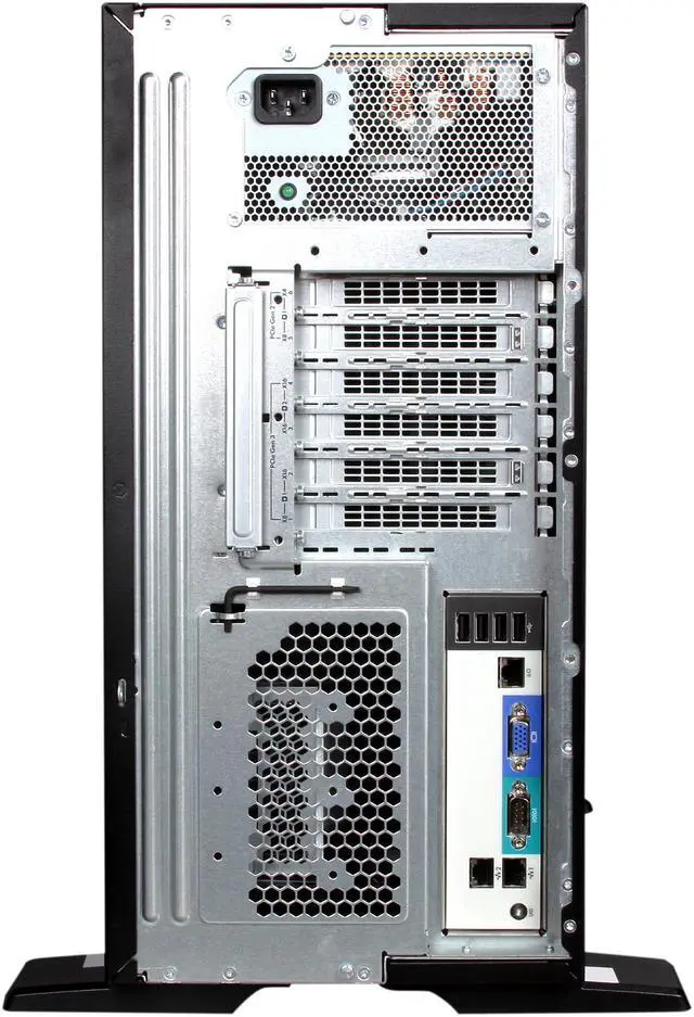 Alt view image 8 of 10 - HP ProLiant ML350e Gen8 Tower Server System Intel Xeon E5-2403 1.8GHz 4C/4T 2GB DDR3 (1) 500GB 6G SATA 7.2K 3.5" HDD 648375-001