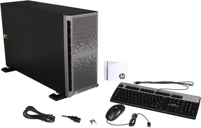 Alt view image 9 of 10 - HP ProLiant ML350e Gen8 Tower Server System Intel Xeon E5-2420 1.9GHz 6C/12T (Max 2 Sockets/12 Cores) 8GB (2 x 4GB) DDR3 No Hard Drive (up to 6 LFF SATA hot plug drives) 648377-001