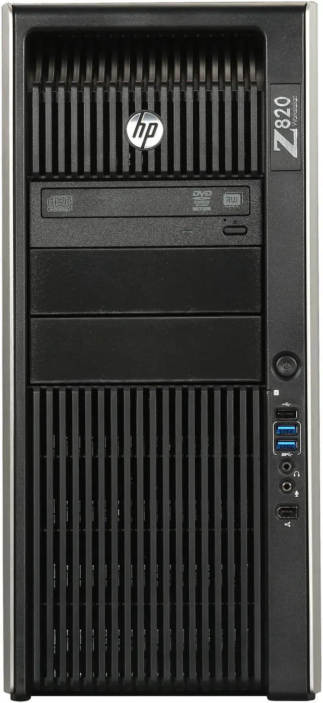 Alt view image 2 of 9 - HP Z820 Workstation Rackable minitower Server System Intel Xeon E5-2670 2.6GHz 8C/16T 16GB DDR3 1TB SATA 7200RPM Windows 7 Professional 64 B2C08UT#ABA