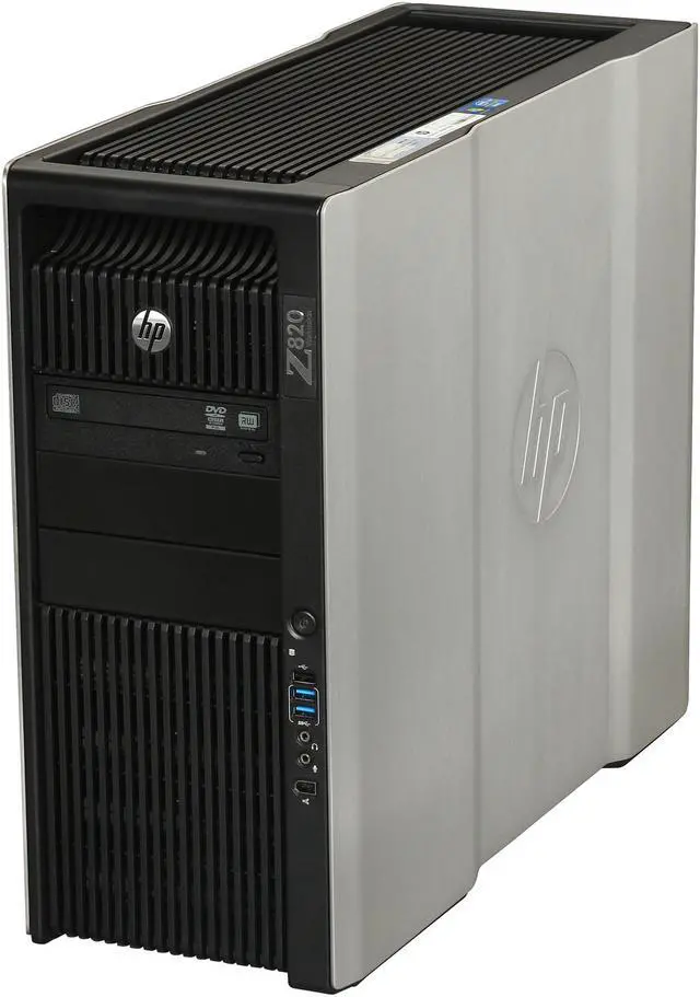 Alt view image 3 of 9 - HP Z820 Workstation Rackable minitower Server System Intel Xeon E5-2670 2.6GHz 8C/16T 16GB DDR3 1TB SATA 7200RPM Windows 7 Professional 64 B2C08UT#ABA