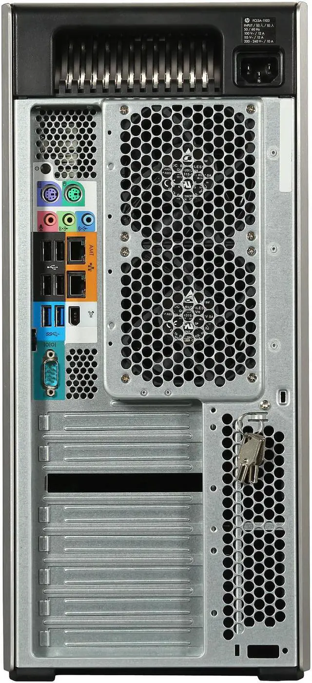 Alt view image 8 of 9 - HP Z820 Workstation Rackable minitower Server System Intel Xeon E5-2670 2.6GHz 8C/16T 16GB DDR3 1TB SATA 7200RPM Windows 7 Professional 64 B2C08UT#ABA