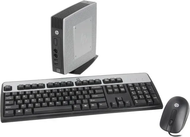 Main image of HP t510 Flexible Thin Client VIA Eden X2 U4200 1 GHz 2GB RAM / 16GB Flash No Hard Drive Windows Embedded Standard 7 B8L63AT#ABA