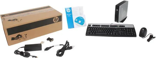 Alt view image 8 of 8 - HP t510 Flexible Thin Client VIA Eden X2 U4200 1 GHz 2GB RAM / 16GB Flash No Hard Drive Windows Embedded Standard 7 B8L63AT#ABA