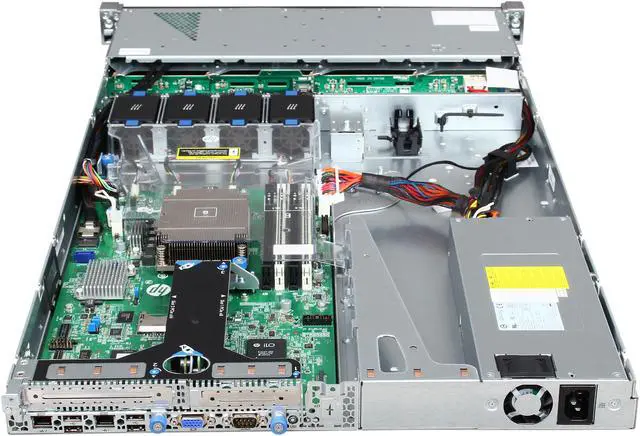 Alt view image 4 of 7 - HP ProLiant DL320e Gen8 Rack Server System Intel Xeon E3-1240V2 3.4GHz 4C/8T 8GB (2 x 4GB) DDR3 No Hard Drive 687519-S01