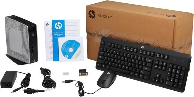 Alt view image 7 of 7 - HP t510 Thin Client VIA Eden X2 U4200 1 GHz 2GB RAM / 1GB Flash No Hard Drive Windows Embedded CE 6.0 C4G87AT#ABA