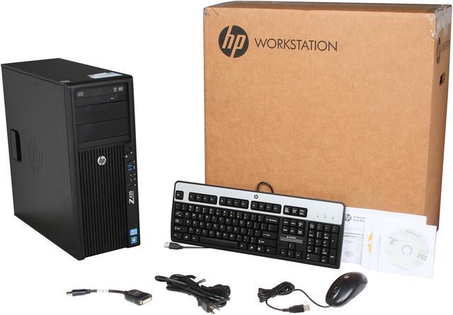 Alt view image 9 of 9 - HP Z420 Workstation Convertible Minitower Server System Intel Xeon E5-1620 3.6GHz 4C/8T 8GB DDR3 500GB 7200 rpm SATA NCQ Windows 7 Professional 64 B2B92UT#ABA