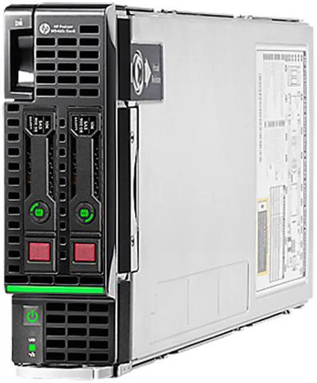 Main image of HP ProLiant WS460c Gen8 Blade Server System 2 x Intel Xeon E5-2637 3GHz 2C/4T 32GB (8x4GB) DDR3 No Hard Drive 678275-B21