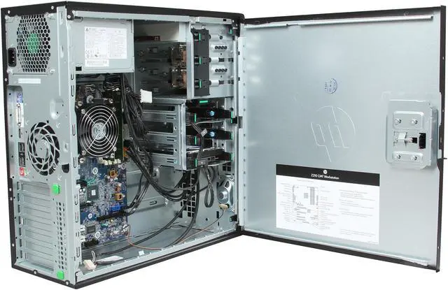 Alt view image 5 of 9 - HP Z210 Workstation Convertible Minitower Server System Intel Core i7-2600 3.4GHz 4C/8T 8GB DDR3 1TB HDD Windows 7 Professional 64-Bit VA768UT#ABA