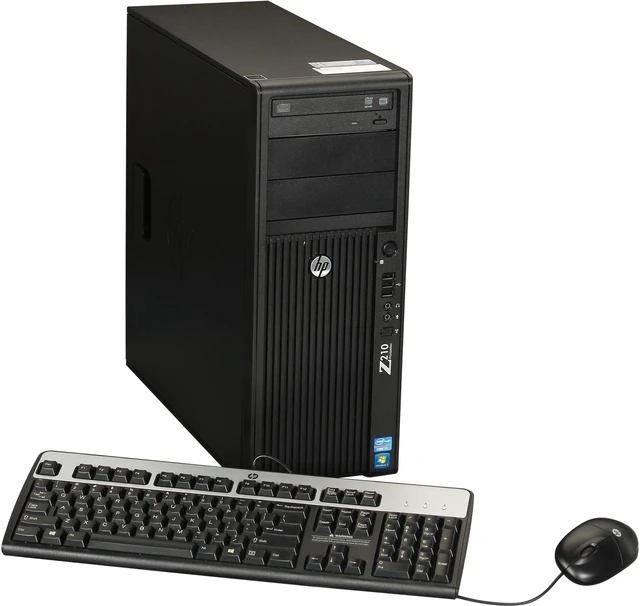 HP Z210 Workstation Convertible Minitower Server System Intel Core