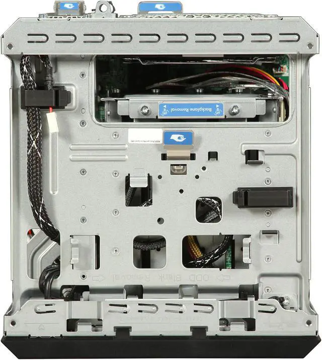 Alt view image 7 of 9 - HP ProLiant MicroServer Gen8 MicroServer Server System Intel Pentium G2020T 2.5GHz 2C/2T 2GB DDR3 No Hard Drive 712318-001