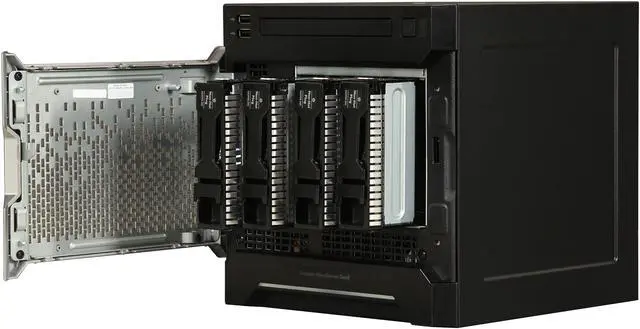 Alt view image 8 of 9 - HP ProLiant MicroServer Gen8 MicroServer Server System Intel Pentium G2020T 2.5GHz 2C/2T 2GB DDR3 No Hard Drive 712318-001
