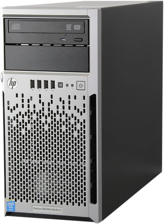 HP ProLiant ML310e Gen8 v2 E3-1220v3 1P 4GB-U Hot Plug 4 LFF 350W