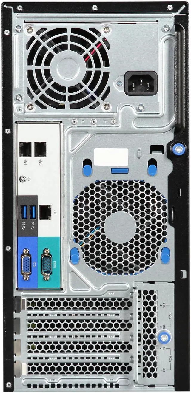 Alt view image 9 of 9 - HP ProLiant ML310e Gen8 Micro Tower Server System Intel Xeon E3-1230 v3 3.3 GHz 4C/8T 2 x 4GB DDR3 No Hard Drive 736661-S01