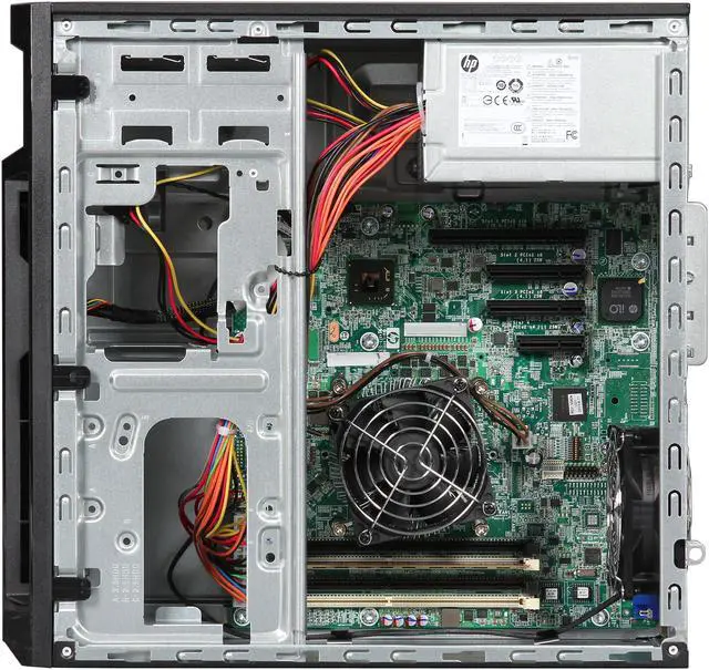 Alt view image 6 of 9 - HP ProLiant ML10 Tower Server System Intel Xeon E3-1220 v2 (4 core, 3.1 GHz, 8MB, 69W) 2GB Single Rank x8 PC3-12800E Memory 737649-S01