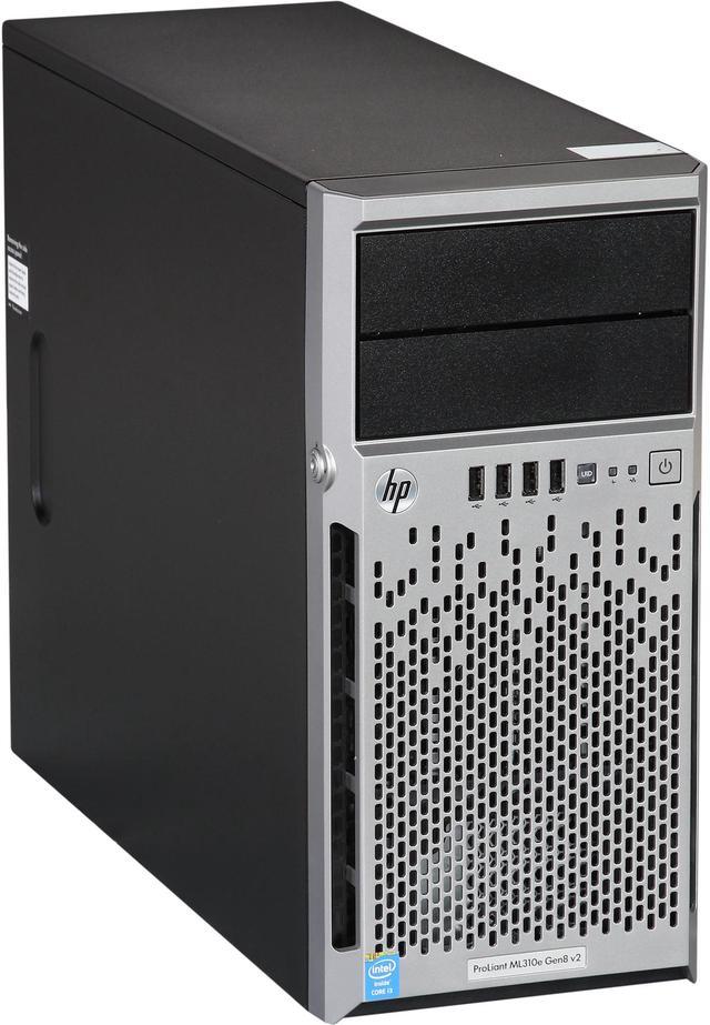 HP ProLiant ML310e Gen8 v2 Tower Server System Intel Core i3-4130 