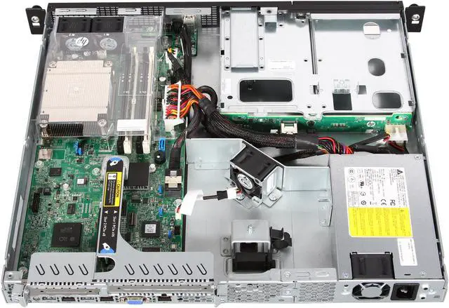 Alt view image 5 of 7 - HP ProLiant DL320e Gen8 v2 Rack Server System Intel Xeon E3-1220 v3 3.1GHz 4GB DDR3-1600 No Hard Drive 736663-S01