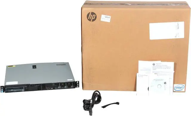 Alt view image 7 of 7 - HP ProLiant DL320e Gen8 v2 Rack Server System Intel Xeon E3-1220 v3 3.1GHz 4GB DDR3-1600 No Hard Drive 736663-S01