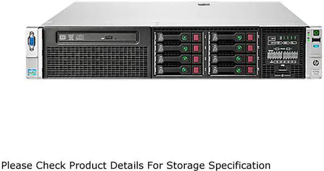 Alt view image 2 of 3 - HP ProLiant DL380p Gen8 Rack Server System 2 x Intel Xeon E5-2690 2.9GHz 32GB DDR3-1600 742818-S01