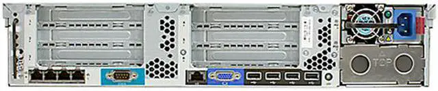 Alt view image 3 of 3 - HP ProLiant DL380p Gen8 Rack Server System 2 x Intel Xeon E5-2690 2.9GHz 32GB DDR3-1600 742818-S01