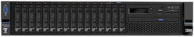 Alt view image 2 of 4 - Lenovo SYSTEM X3650 M5 x3650 M5 Intel Xeon E5-2620v3 85W 2.4 GHz 1 x16GB O/Bay HS 2.5" SAS / SATA 550W PS