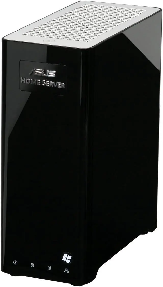 Alt view image 8 of 13 - ASUS TS Mini SOHO Home Server w/ Intel Atom N280 1.66GHz 2GB DDR2 2TB HDD installed, powered by Windows Home Server