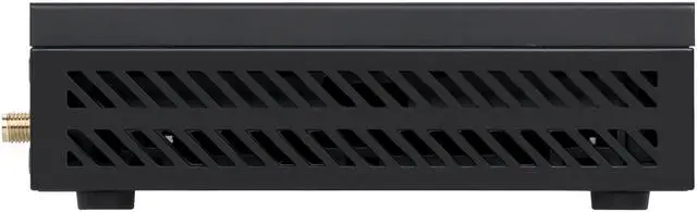 Alt view image 4 of 5 - Ultraslim computer with 12th Gen Intel® Core™ processors, fan-less chassis for 15W CPU, 4K triple-display support, dual LAN, dual COM ports, PCIe® Gen 4 SSD, WiFi 6E, 50°C operational ambient temperature