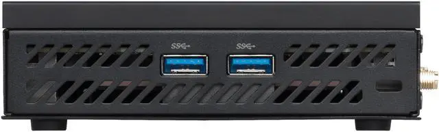 Alt view image 5 of 5 - Ultraslim computer with 12th Gen Intel® Core™ processors, fan-less chassis for 15W CPU, 4K triple-display support, dual LAN, dual COM ports, PCIe® Gen 4 SSD, WiFi 6E, 50°C operational ambient temperature