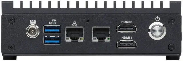 Alt view image 3 of 3 - ASUS EBS-P300-J6412-8-1G Intel Celeron J6412 Fanless Embedded Computer with LPDDR4x on board, up to 4Kp60 solutions via HDMI X 2, Dual-LAN, Multiple COM, USB3.2, M.2 E key, M.2 B key, 12-24V DC.