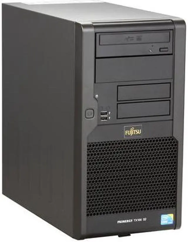 Main image of Fujitsu PRIMERGY TX100 S2 Tower Server System Intel Core i3-540 3.06GHz 2-Core 4GB 2 x 250 GB VFY:T1002SX110IN