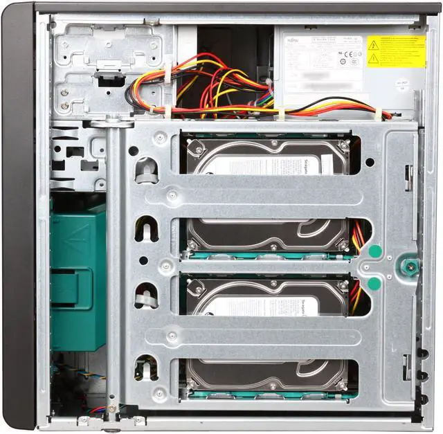 Alt view image 6 of 9 - Fujitsu PRIMERGY TX100 S2 Tower Server System Intel Core i3-540 3.06GHz 2-Core 4GB 2 x 250 GB VFY:T1002SX110IN