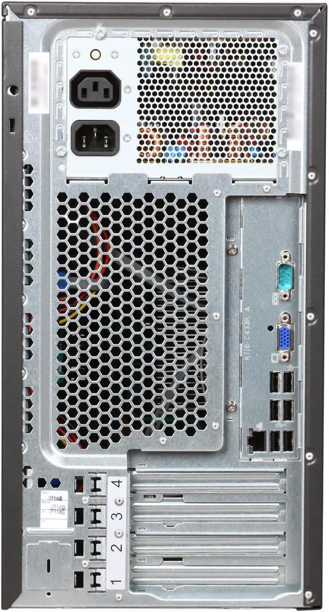 Alt view image 8 of 9 - Fujitsu PRIMERGY TX100 S2 Tower Server System Intel Core i3-540 3.06GHz 2-Core 4GB 2 x 250 GB VFY:T1002SX110IN