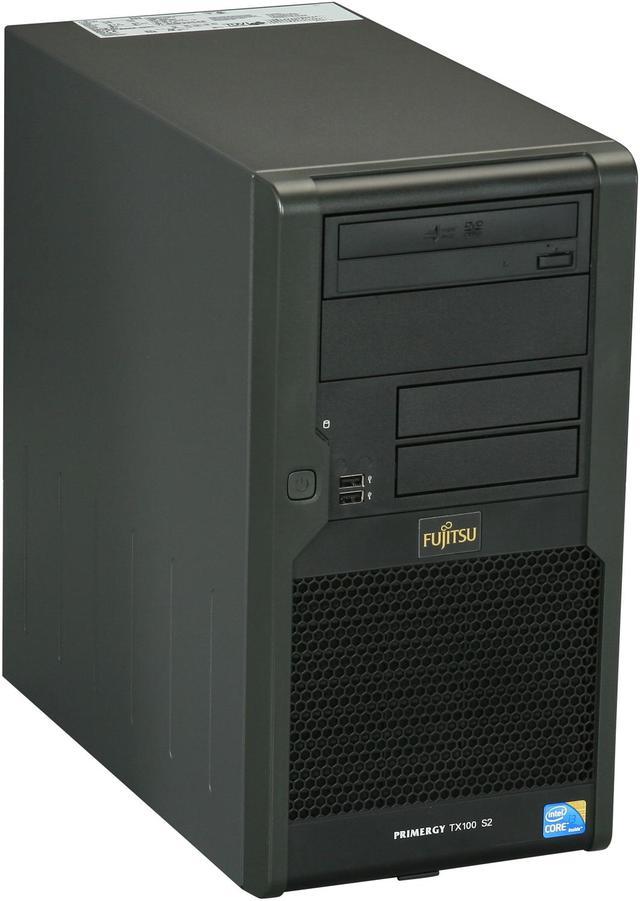 Fujitsu PRIMERGY TX100 S2 Tower Server System Intel Core i3 540 