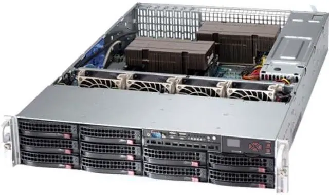 Main image of Supermicro SuperServer 6027AX-TRF-HFT1 2U Rack Server - Intel Xeon 3.10 GHz