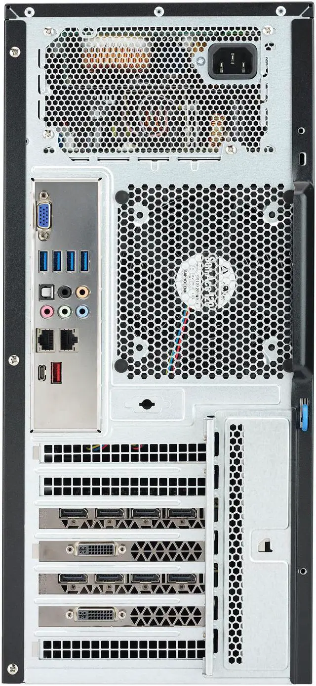 Alt view image 4 of 4 - SUPERMICRO SuperWorkstation Mid-tower Server System Intel Xeon Gold 512GB DDR4 2666 7039A-I-OTO-94