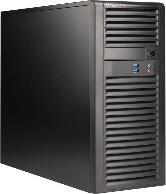 Main image of SUPERMICRO SuperWorkstation Mid-tower Server System Intel Xeon 128GB DDR4 2666 5039A-I-OTO-41