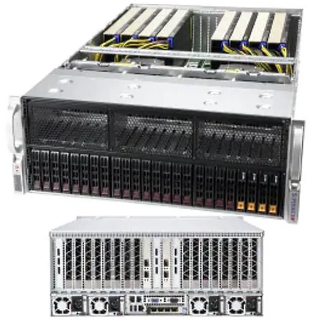 Main image of SUPERMICRO AS-4124GS-TNR 4U Rackmount Server System, Complete System Only ! For Customized Please Contact with Newegg B2B.